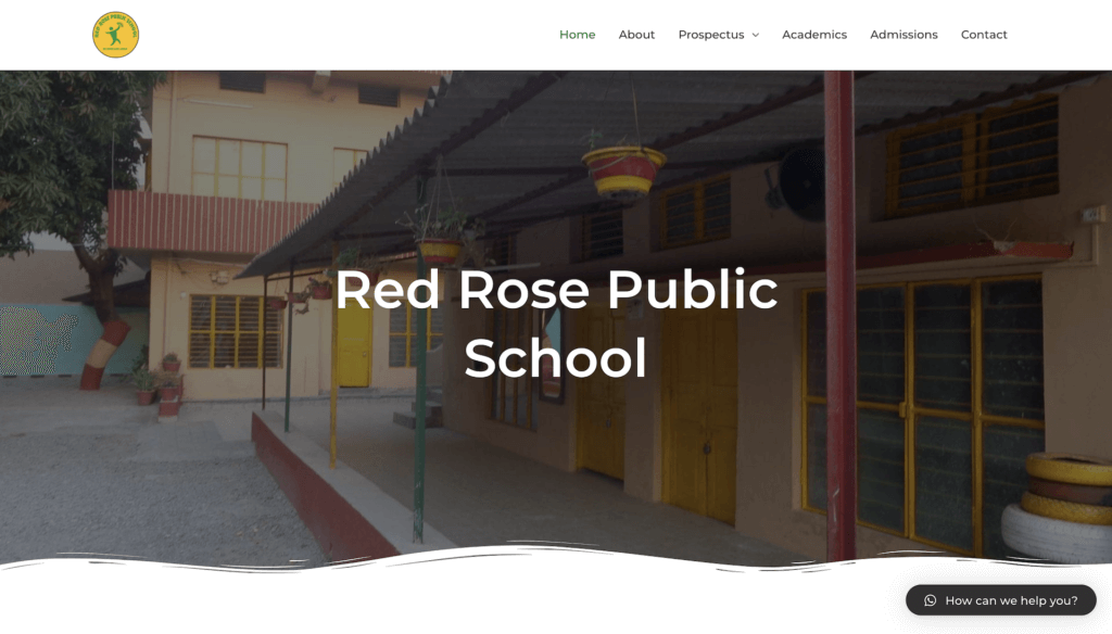 Red Rose School Website