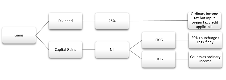 tax liabilities while investing in US market