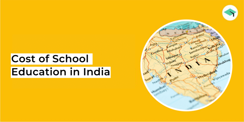 cost of school education in India